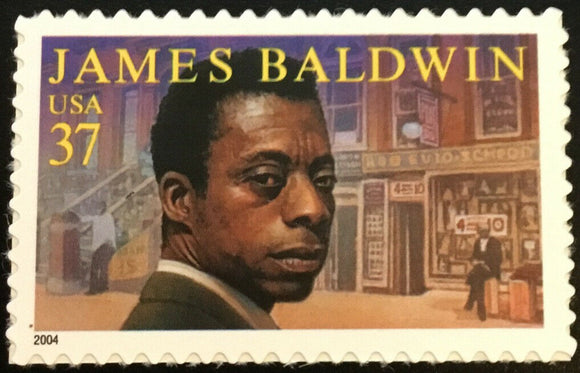 2004 James Baldwin Black Heritage Single 37c Postage Stamps- MNH, OG - Sc# 3871