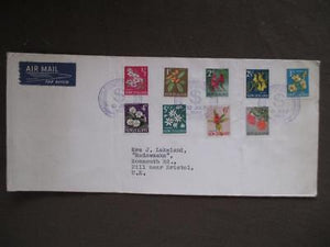 1967 New Zealand First Day Cover - Decimal Currency Types (UU41)