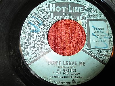 1967 - Al Greene - Back Up Train - Hot Line Music - Plays G