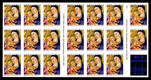 1997 Christmas Madonna & Child, Pietro Booklet Pane Of 20 32c Postage Stamps - MNH, OG - Scott# 3176 - DA106