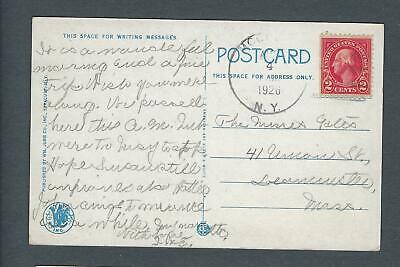 VEGAS - Posted 1926 Adirondacks Paul Smiths Summit White House Postcard - FE513