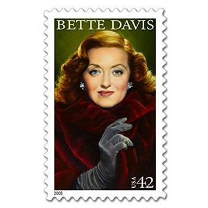 2008 Bette Davis Legends of Hollywood Single 42c Postage Stamp  - Sc# 4350 -  MNH,OG