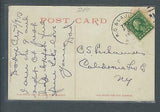 VEGAS 1913 Railroad Posted RPO Pike's Peak Postcard - Crease - FK195