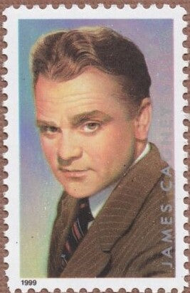 1999 James Cagney Single 32c Postage Stamp - Scott - 3329 - MNH, OG - CX691