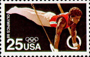 1988  Summer Olympics Seoul Single 25c Postage Stamp  -  Sc# 2380 -  MNH,OG