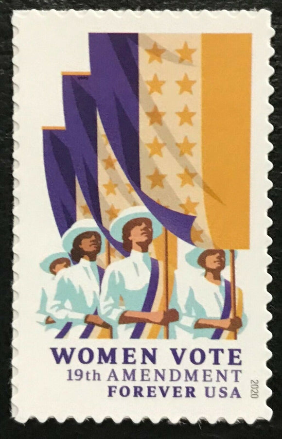 2020 Women Right To Vote Single Forever Postage Stamp - MNH, OG - Sc# –  Vegas Stamps & Hobbies