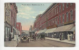 Posted 1914 USA Postcard - North Street, Middleton, NY (AT128)