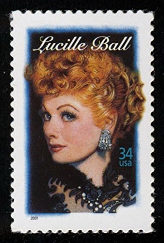 Lucille Ball Single 34 Cent U.S. Postage Stamp Scott 3523