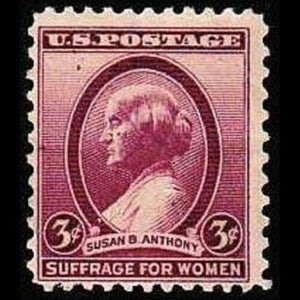 1936 Susan B Anthony Single 6c Postage Stamp - Sc# 784 - MNH, OG - CR81 b