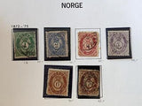 VEGAS -Norway Davo Album To ~1970, BOB Many Better Stamps - Hi $ Cat! ~55 Photos