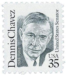 1991 Dennis Chavez Single 35c Postage Stamp  - Sc# 2186 -  MNH,OG