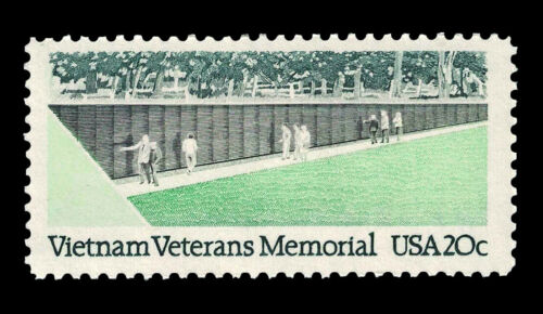 1984 Vietnam Veterans Memorial Single 20c Postage Stamp - MNH, OG - Scott 2109