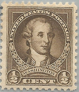 1932 George Washington Single 1/2 c Stamp -Sc#.704 - MNH,OG