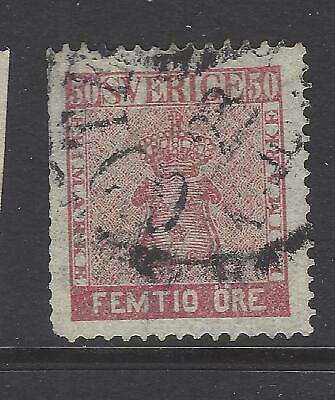 VEGAS - 1858-62 Sweden - Scott 12- Used - Perf 14 - DM40