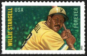2012 Willie Stargell Black Heritage Baseball Single "Forever: Postage Stamp - MNH, OG - Sc# 4696