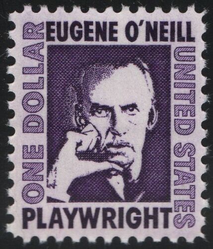 1967 Eugene O'Neill Single $1 Postage Stamp - MNH, OG - Scott 1294