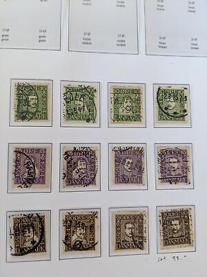 VEGAS -Denmark Davo Album To ~1976, BOB,Danish W. Indies Better Stamps~51 Photos