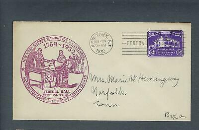 VEGAS - 1932 George Washington Bicentennial Creating Judical Courts - FG161