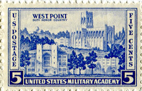 1936 West Point Academy Single 5c Postage Stamp  - Sc#789 - MNH,OG