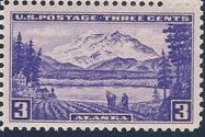 1937 Alaska Single 3c  Postage Stamp - MNH, OG - Sc# 800 - CX925a