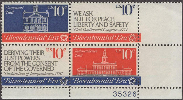  LOUISIANA PURCHASE ~ BICENTENNIAL #3782 Plate Block of 4 x 37  cents US Postage Stamps : Toys & Games