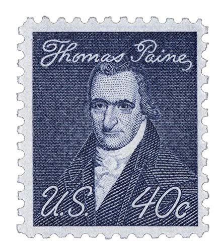 1968 Thomas Paine Single 40c Postage Stamp  - Scott 1292 -  MNH,OG