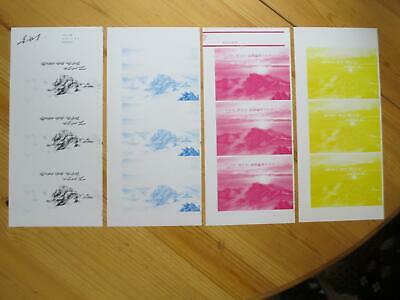 VEGAS - 2003 Rare Korea Stamp Proofs Set Of 4 - Sc# 4275 - MNH -Read Desc (CZ23)