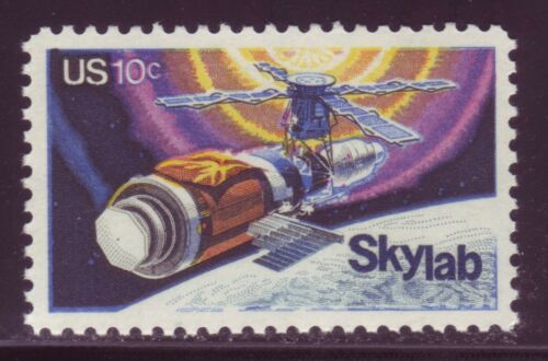 1974 Space Skylab Single 10c Postage Stamp - Sc# 1529 - MNH - CW486a