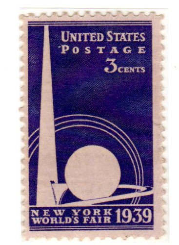 1939 New York World Fair Single 3c Postage Stamp - 853 -  MNH,OG