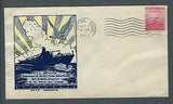 VEGAS - 1943 Submarine USS Angler Commission Cover - Painted! - Groton - FK103