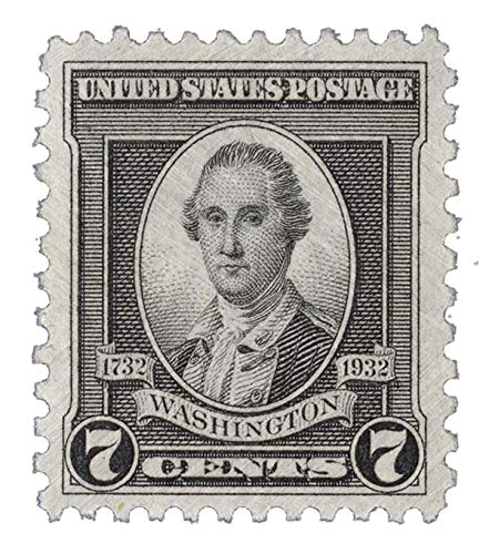 1932 George Washington Single  7c  Postage Stamp, -Scott 712 - MNH,OG