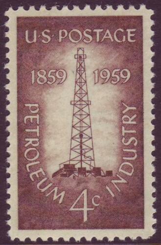 1962 - Petroleum Industry Single 4c Postage Stamp - Scott 1134 - MNH, OG - CX596a