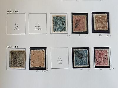 VEGAS -Norway Davo Album To ~1970, BOB Many Better Stamps - Hi $ Cat! ~55 Photos