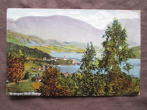 Early 1900s Norway Picture Postcard Posted USA - Hardangen Ulvik (VV65)