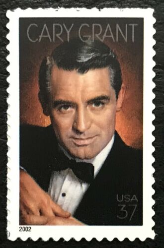 2002 Cary Grant Single 37c Postage Stamp Sc# 3692 - MNH, OG - CX19a