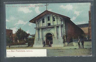 VEGAS - Posted 1908 San Francisco Mission Dolores Postcard - FK186
