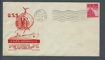 VEGAS - 1944 Submarine USS Blower Launch Spader Cover - Groton - FH115