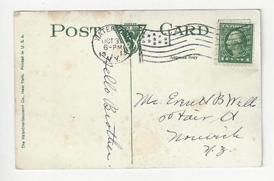Posted 1915 USA Postcard - New YMCA Watertown, NY (AT72)