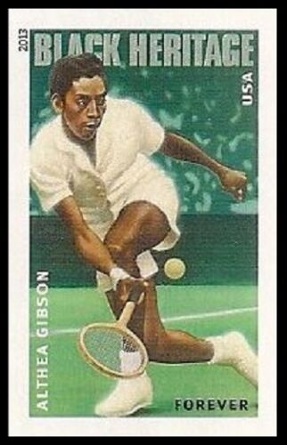 2013 Althea Gibson Single Forever Postage Stamp - Sc# 4803 - DR154a