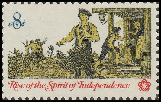 1973 Drummer Spirit Of Independence Single 8c Postage Stamp - Scott 1479 - MNH, OG - CX577