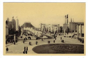 1935 Belgium Photo Postcard - Brussels Exposition (ZZ75)