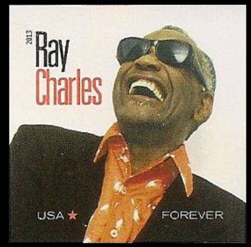 2013 Ray Charles Single Forever Postage Stamp - Scott 4807 - MNH, OG - DS191