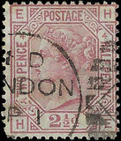 VEGAS - 1876-80 Sc# 67 - Queen Victoria - Plate 4 - Cat= $60 - (FE42)