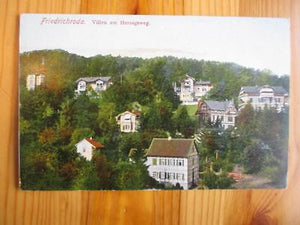 Vintage Germany Photo Postcard - Friedrichroda (YY134)