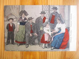 Early 1900s France Postcard - Costumes Alsaciens (ZZ106)