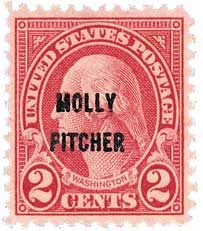 1928  Battle of Monmouth, Molly Pitcher Single 2c  Postage Stamp, Sc# 646 - MNH,OG