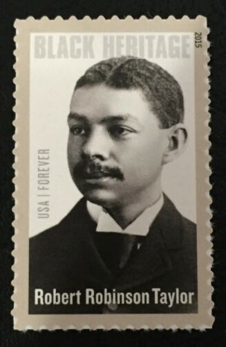 2015 Robert Robinson Taylor Single Forever Postage Stamp - MNH, OG - Sc# 4958