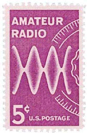 1964 Amateur Radio Single 5c  Postage Stamp  -  Sc# 1260  -  MNH,OG