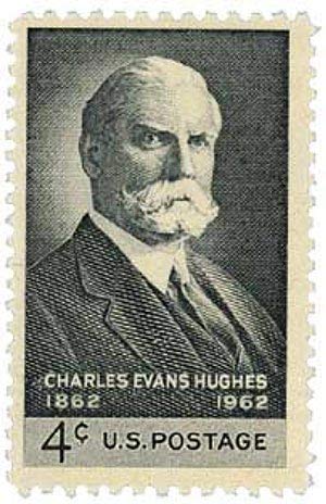 1962 Charles Evans Hughes Single 4c Postage Stamp  - Scott 1195 -  MNH,OG