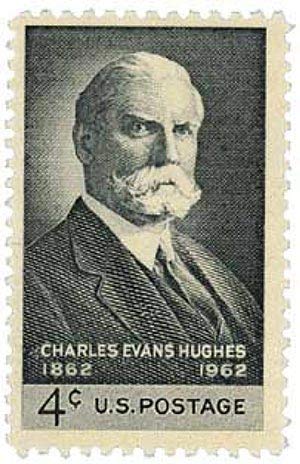 1962 Charles Evans Hughes Single 4c Postage Stamp  - Sc# 1195 -  MNH,OG